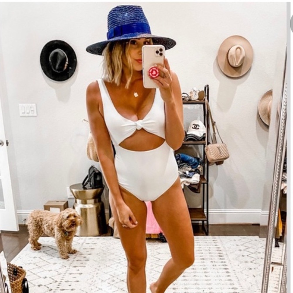 Aerie Knot Cut-Out One Piece Swimsuit